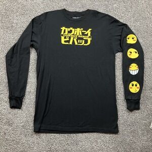 Cowboy Bebop Shirt Size Medium Graphic Tall Long‎ Sleeve Anime Space Funimation